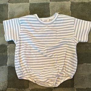 Striped Baby bubble Onesie